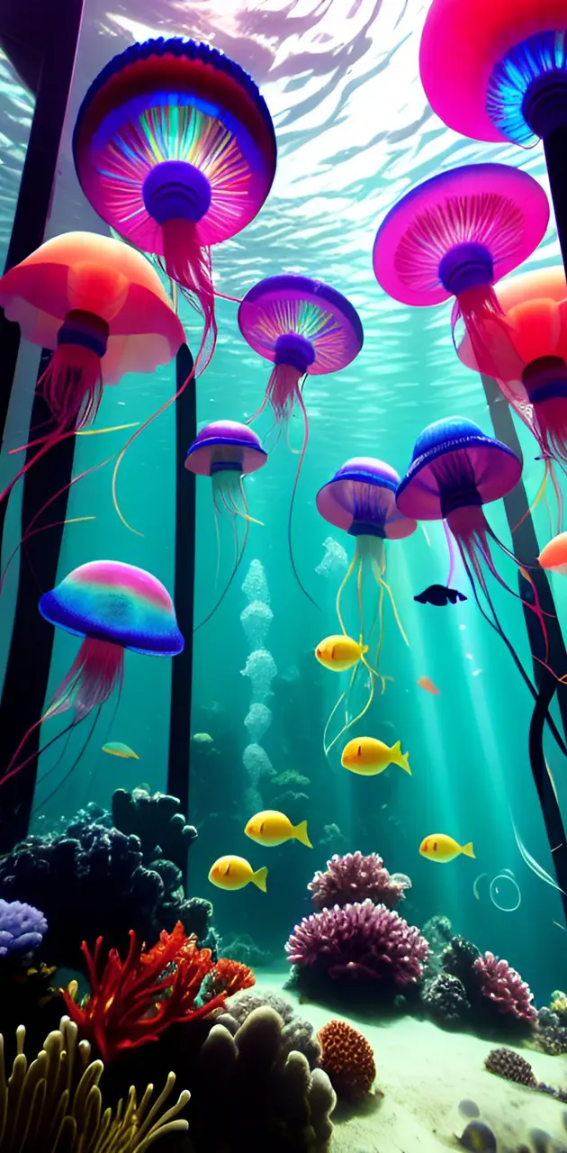 Whimsical Jellyfish