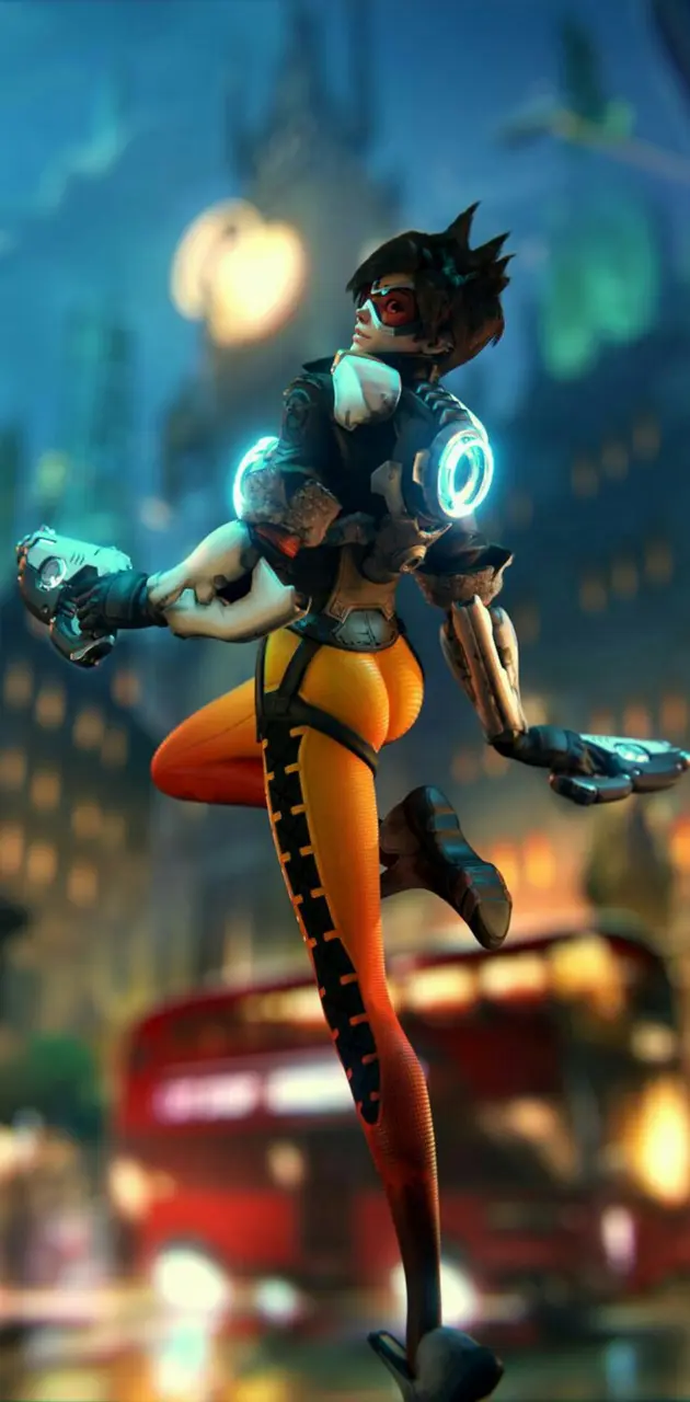Tracer Win Pose