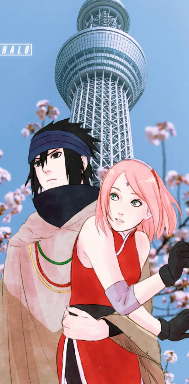 Sasuke and Sakura 