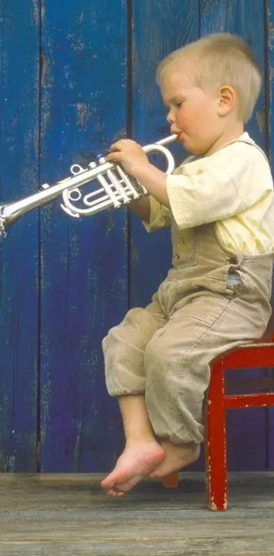 Boy With Trumpet