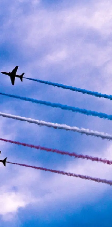 Patriotic Fly Over