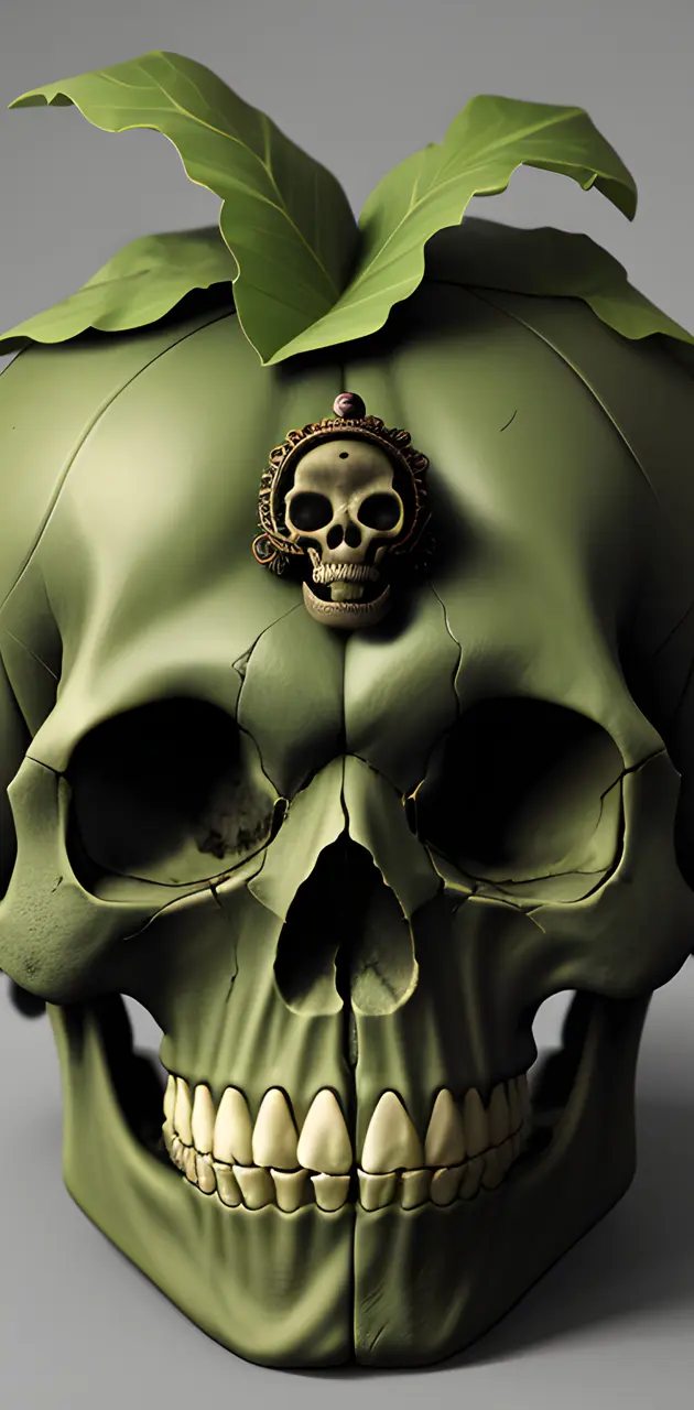 a cabbage skull because you are want you eat