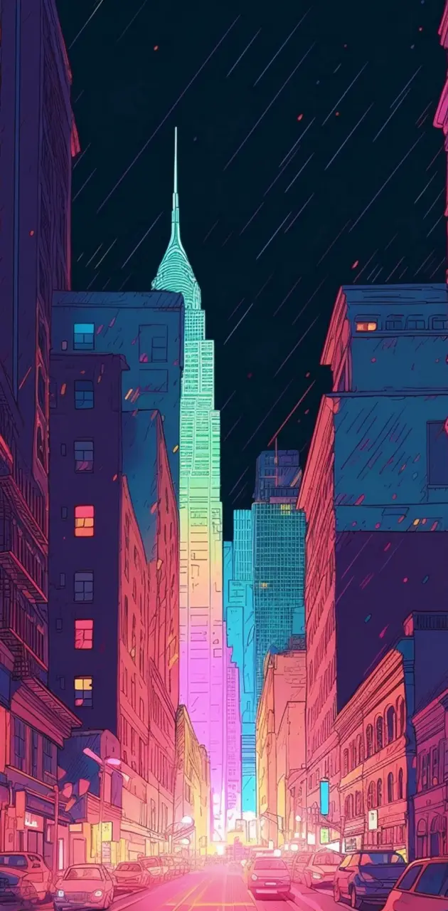 City lights