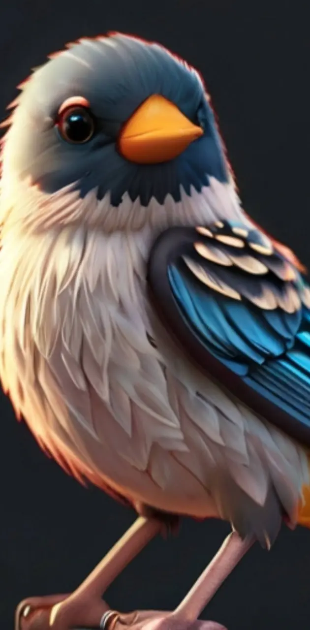 A beautiful bird 3D Wallpaper