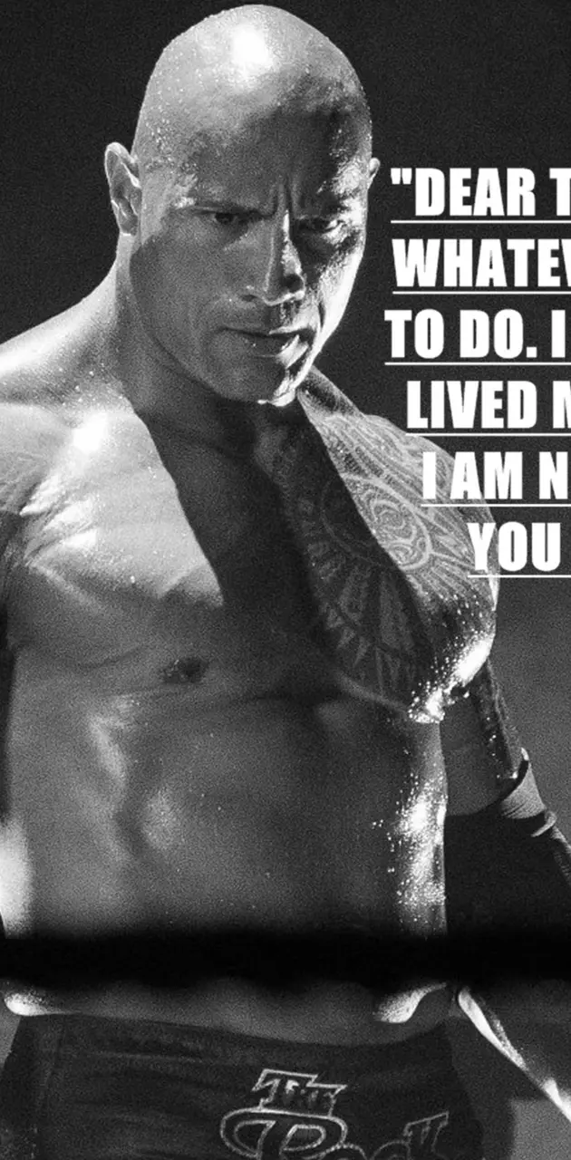 The Rock Quote