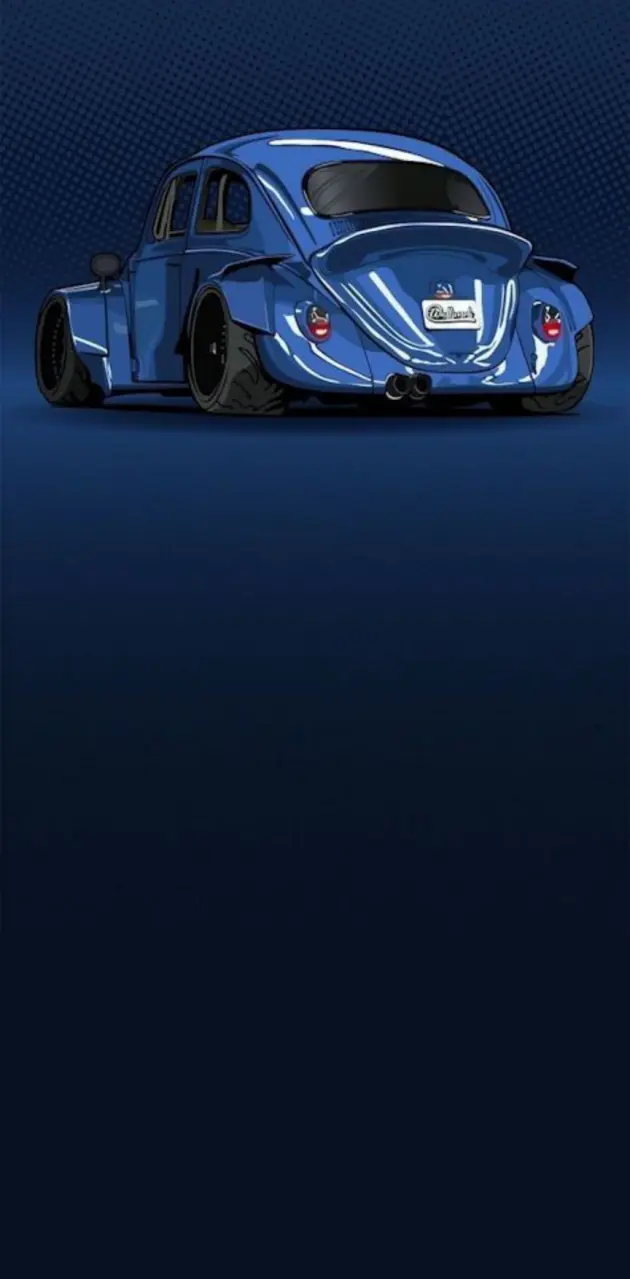 Blue VW