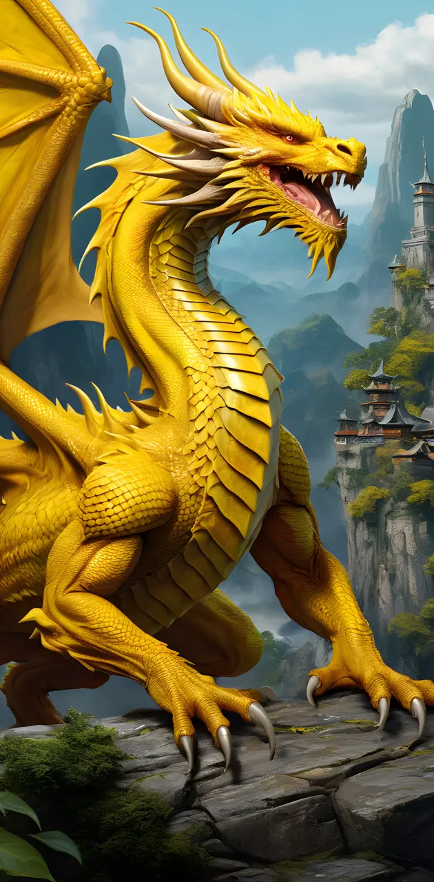 yellow dragon