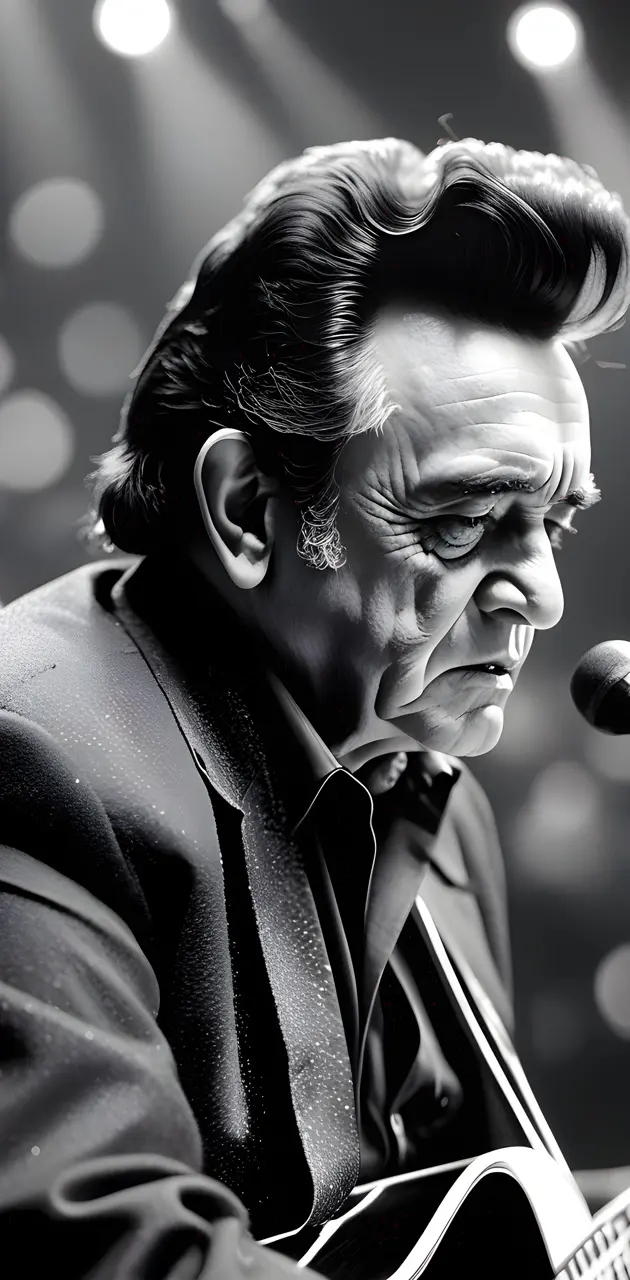 The man in black, Johnny Cash