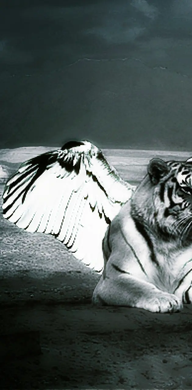 tigers with wings