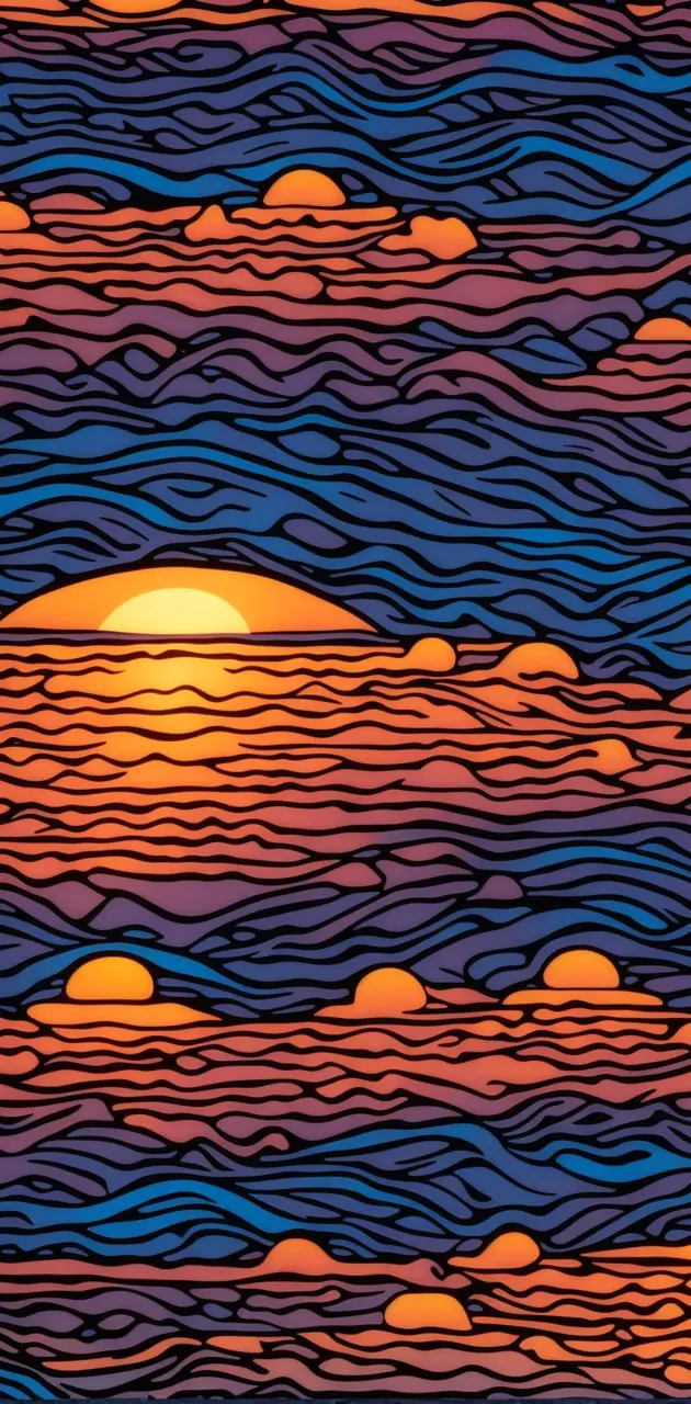 acid sunset