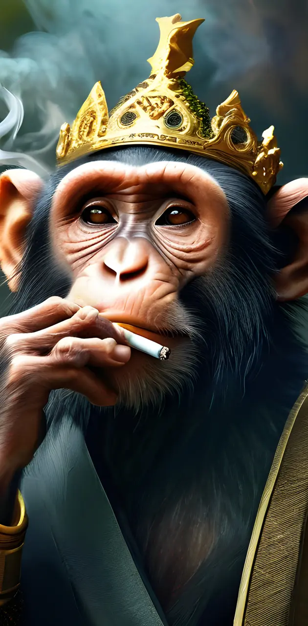 monkey King smoking 🚬