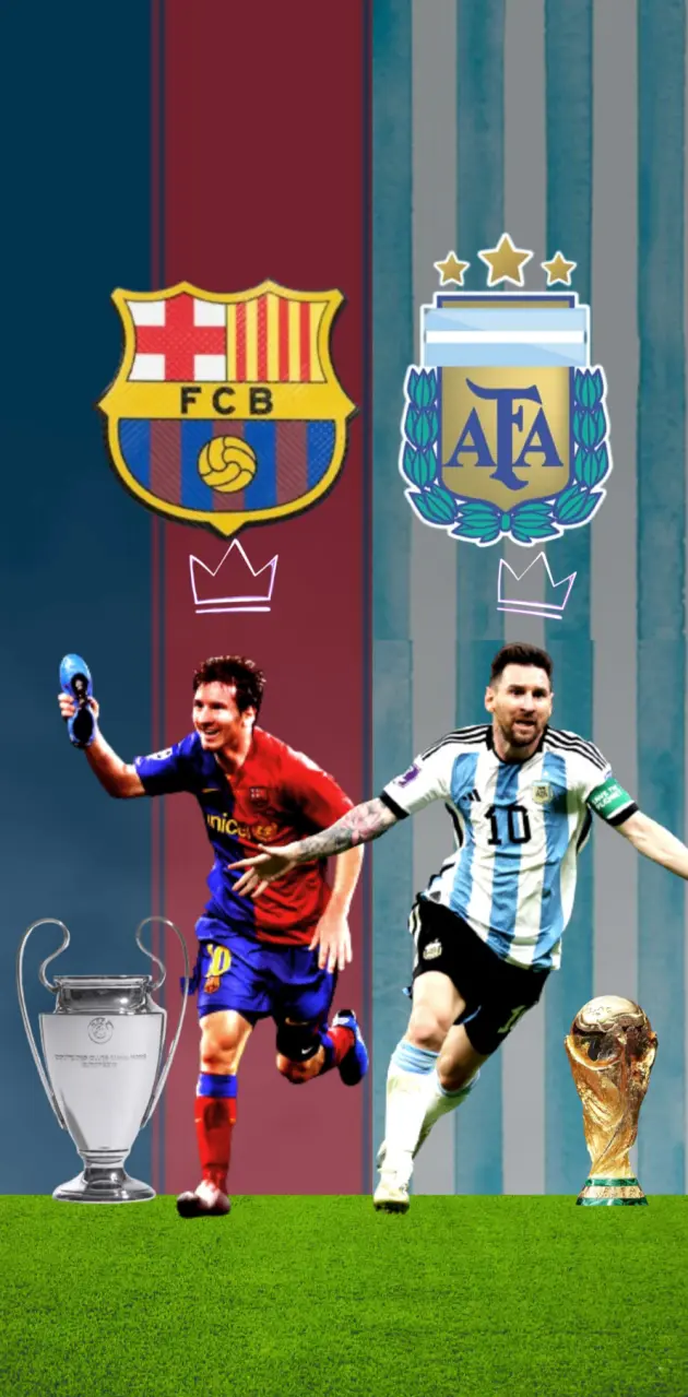Messi celebrating goat