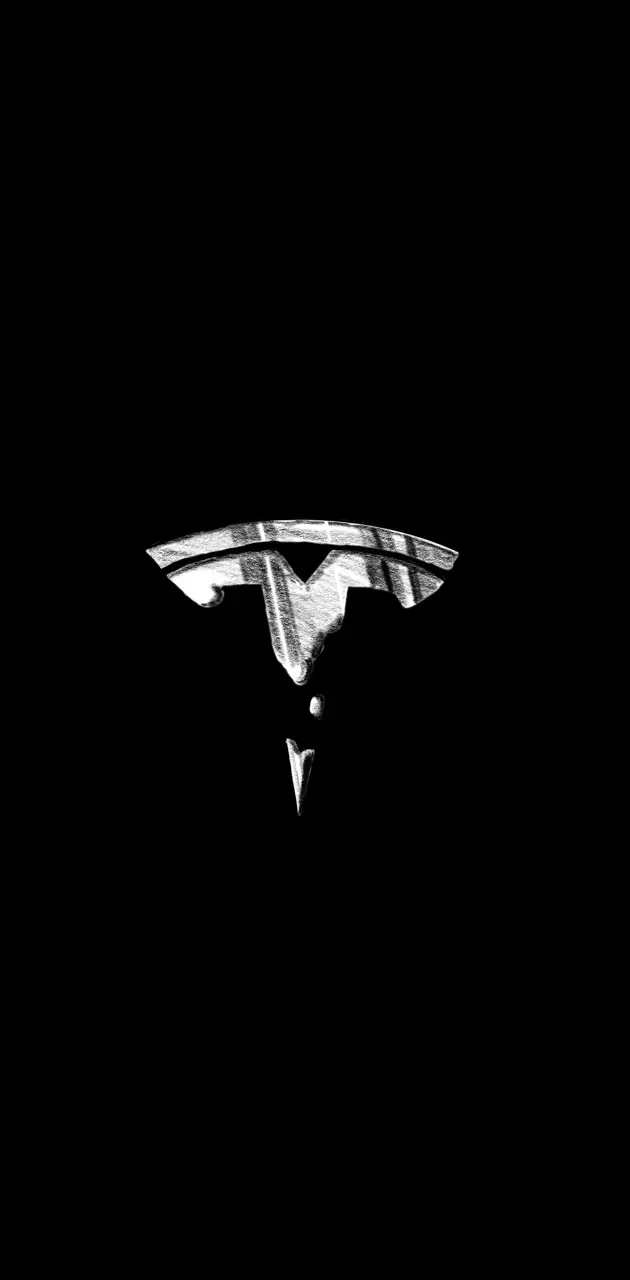 Tesla logo oled