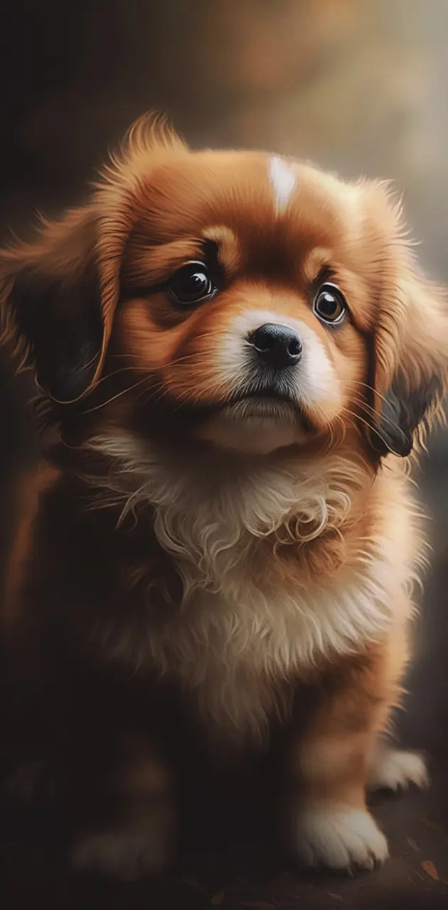 cute baby dog wallpaper