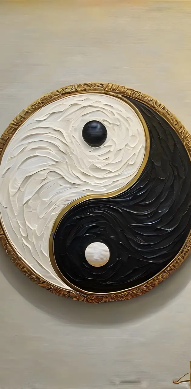 serene yin yang