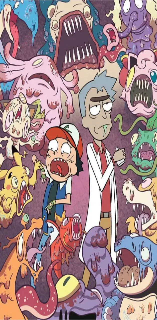 Rick & Morty x Pokemon