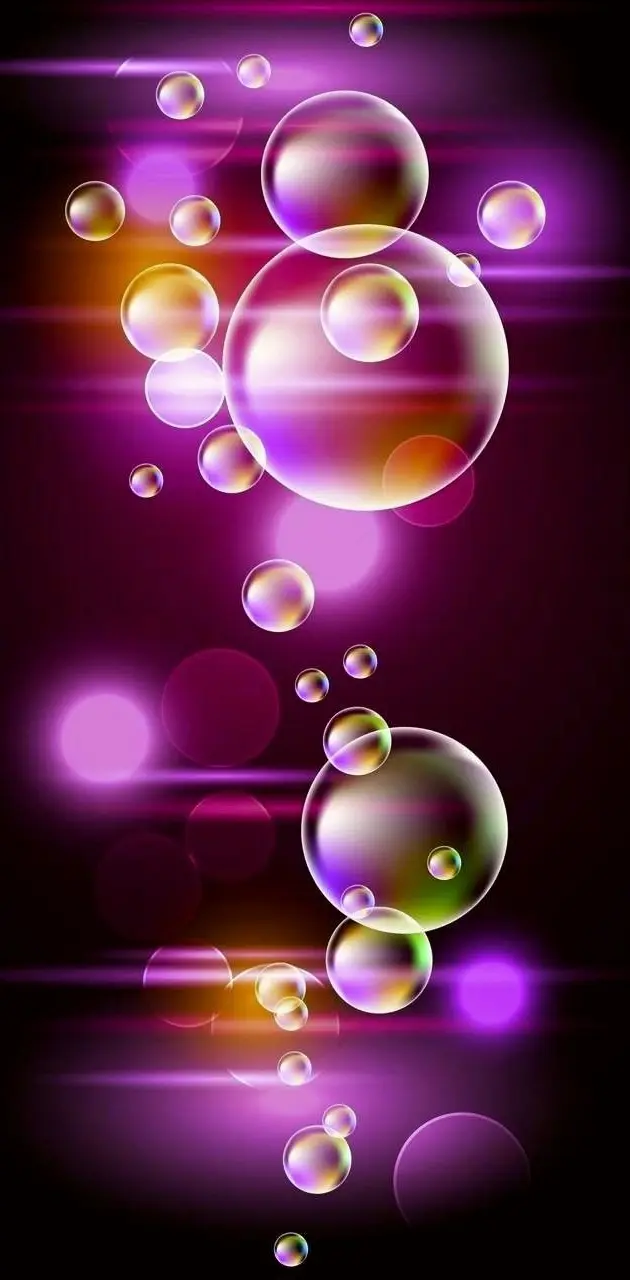 Pink bubbles