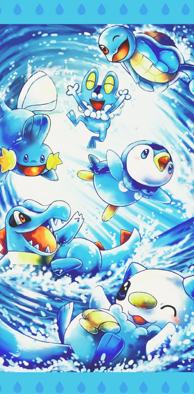 Pokemons agua wallpaper by Raiver05 - Download on ZEDGE™