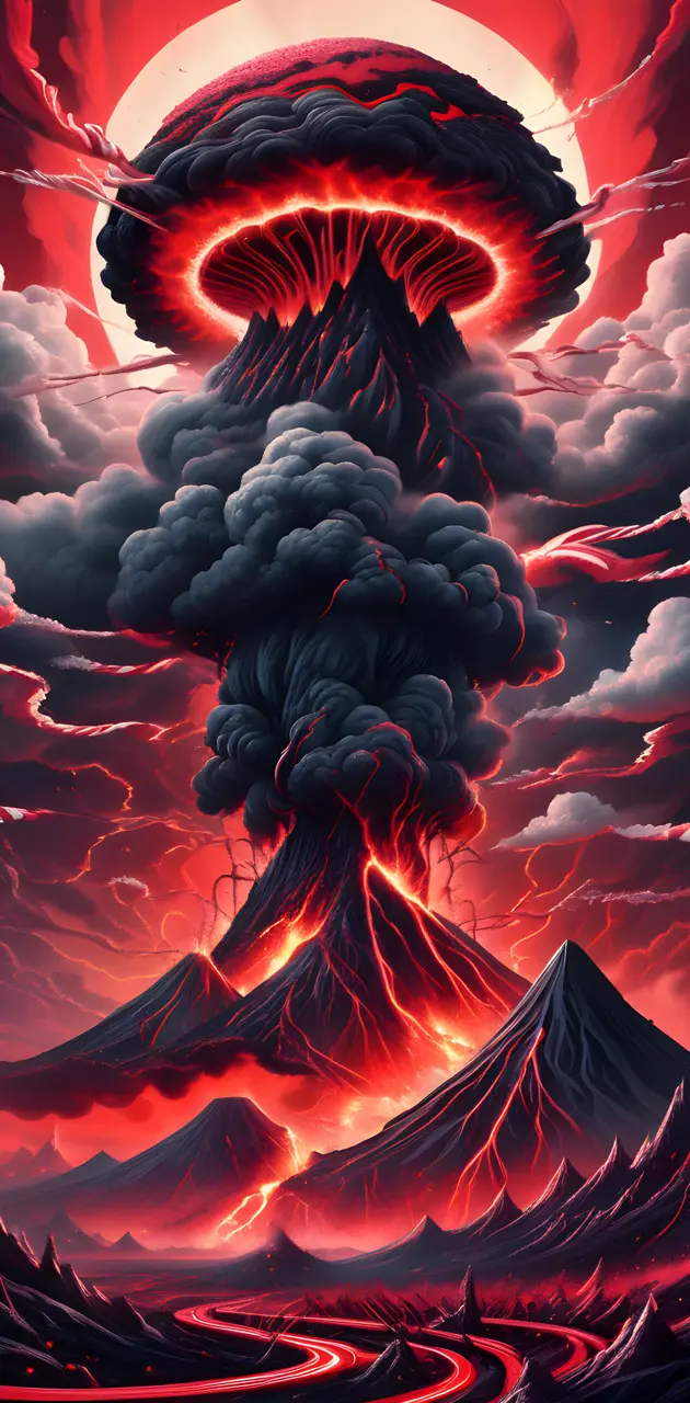 double volcano