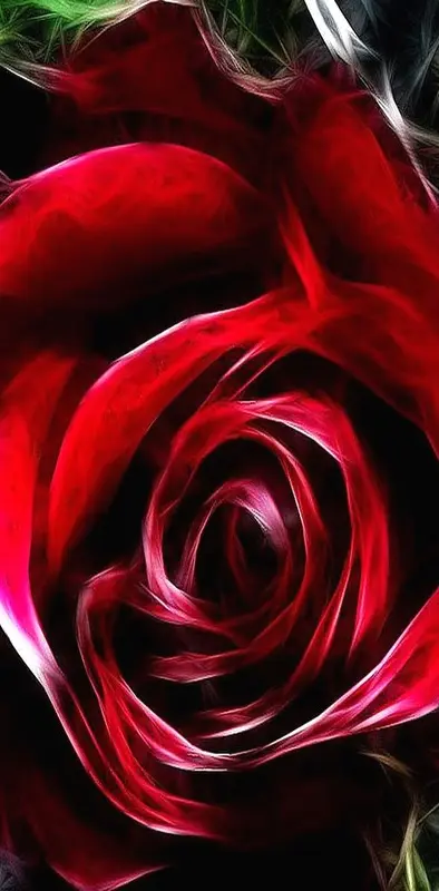 Rose Abstract Design
