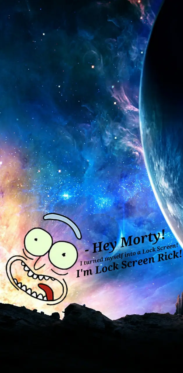 Lock Screen Rick