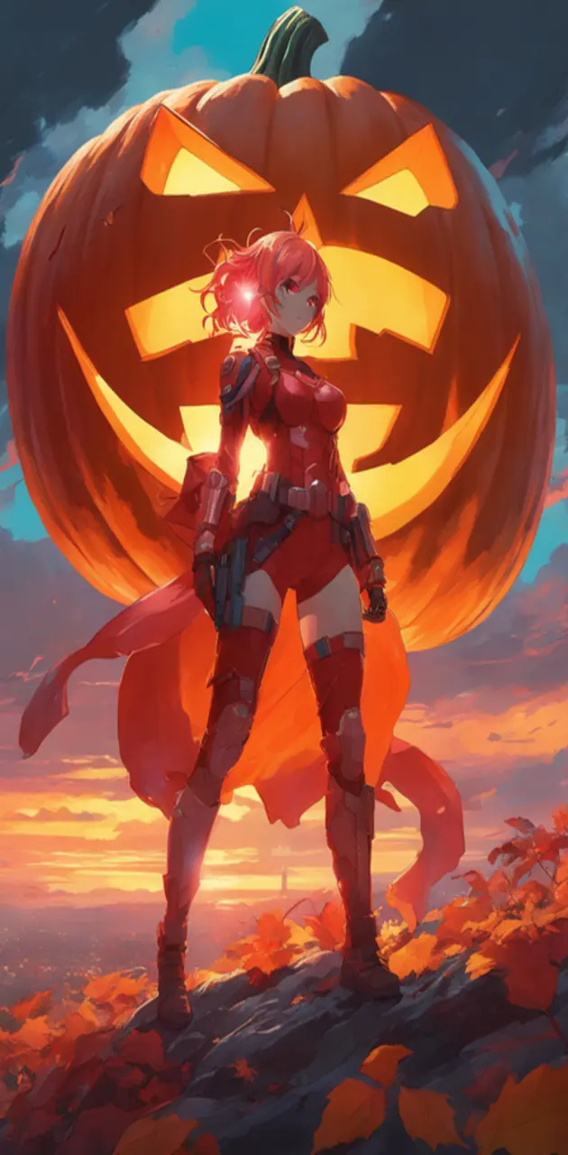 Halloween theme anime
