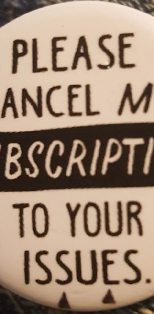 Cance subscription
