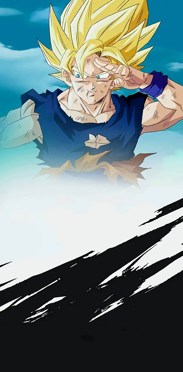 Super Saiyan 3 Goku wallpaper by Ethanoil - Download on ZEDGE™