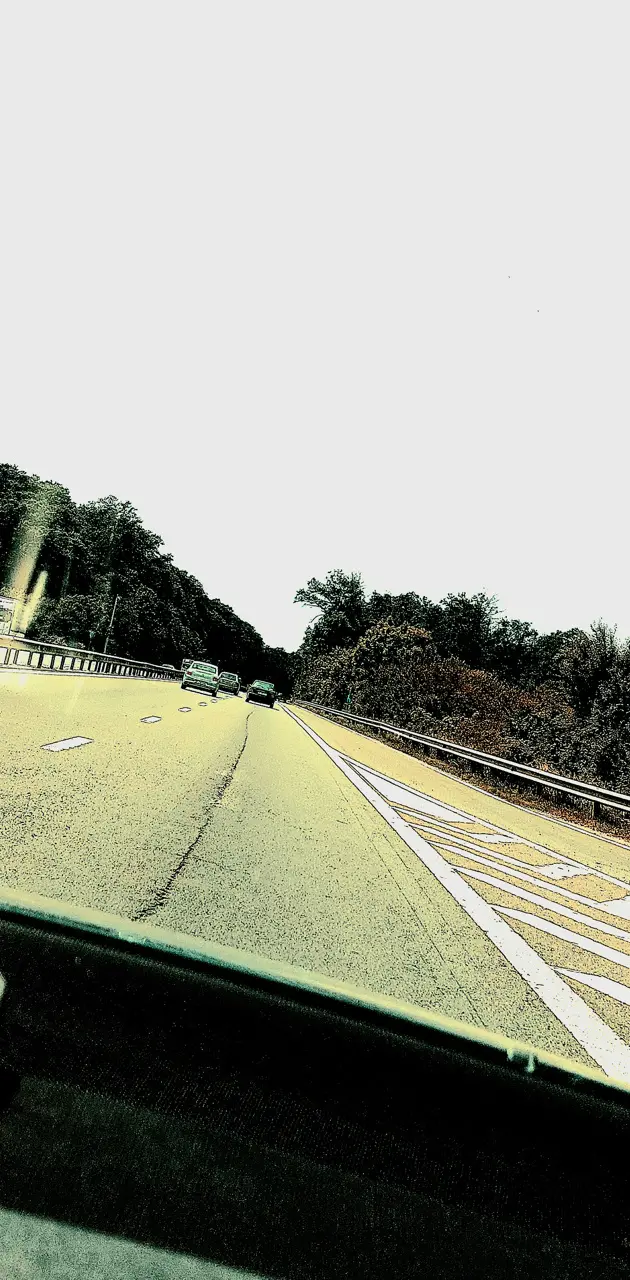 On the higway