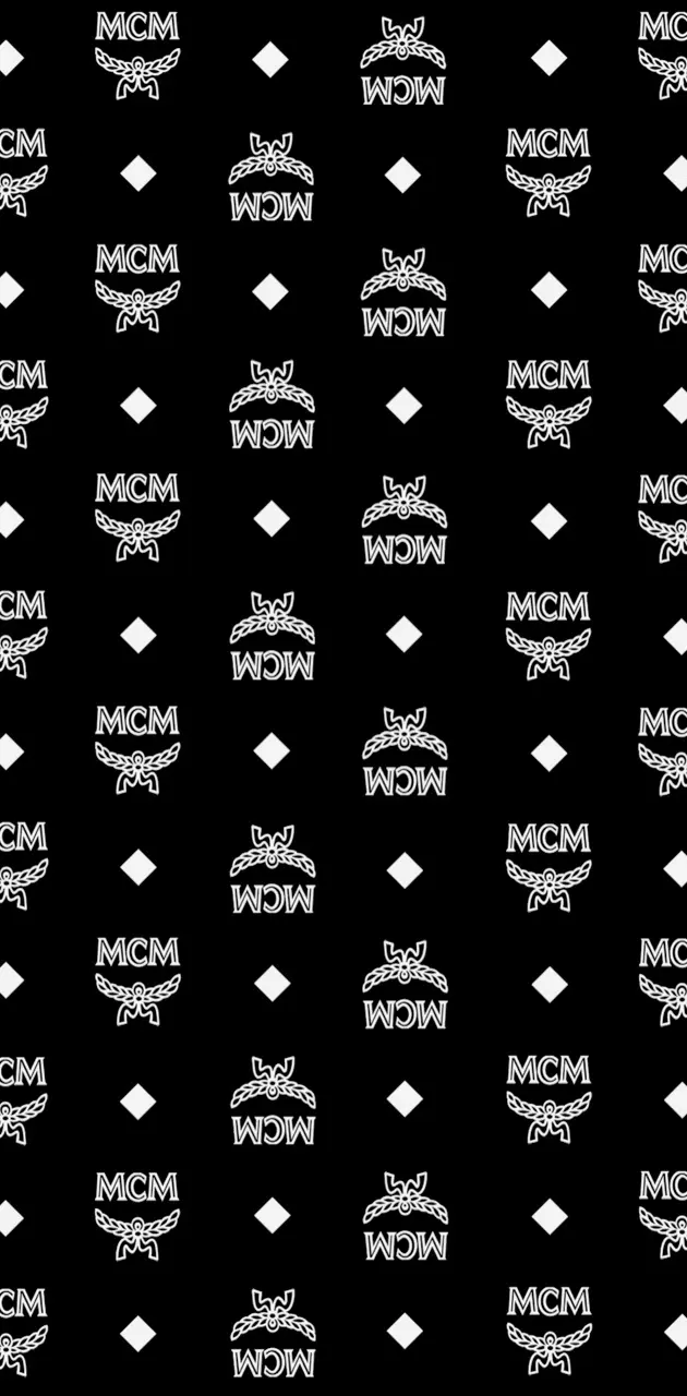Black MCM Monogram wallpaper by SoulJAHP - Download on ZEDGE™