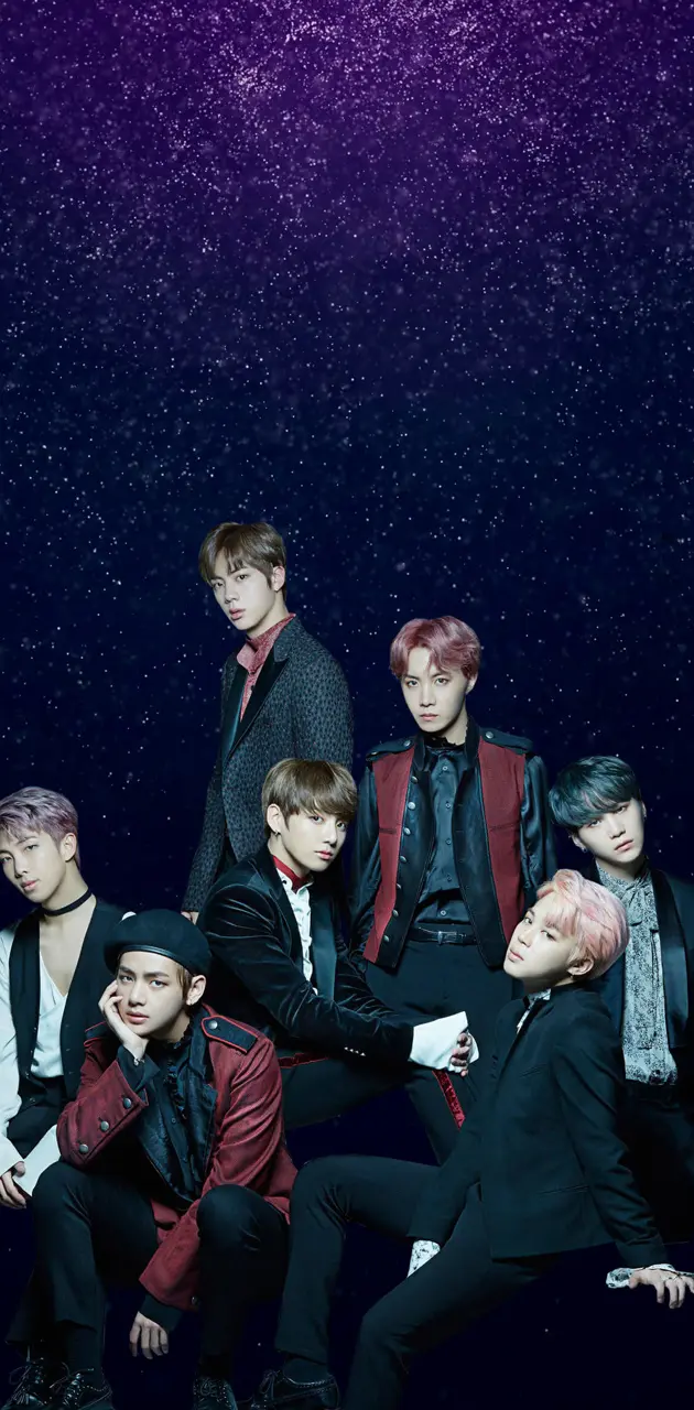BTS Purple Stars