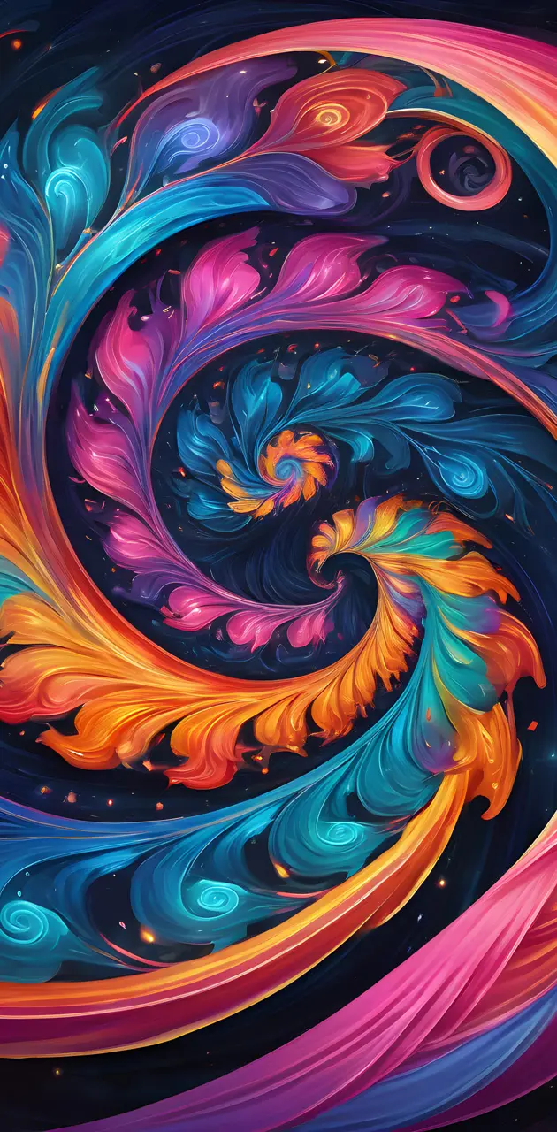 Swirling Background Pattern
