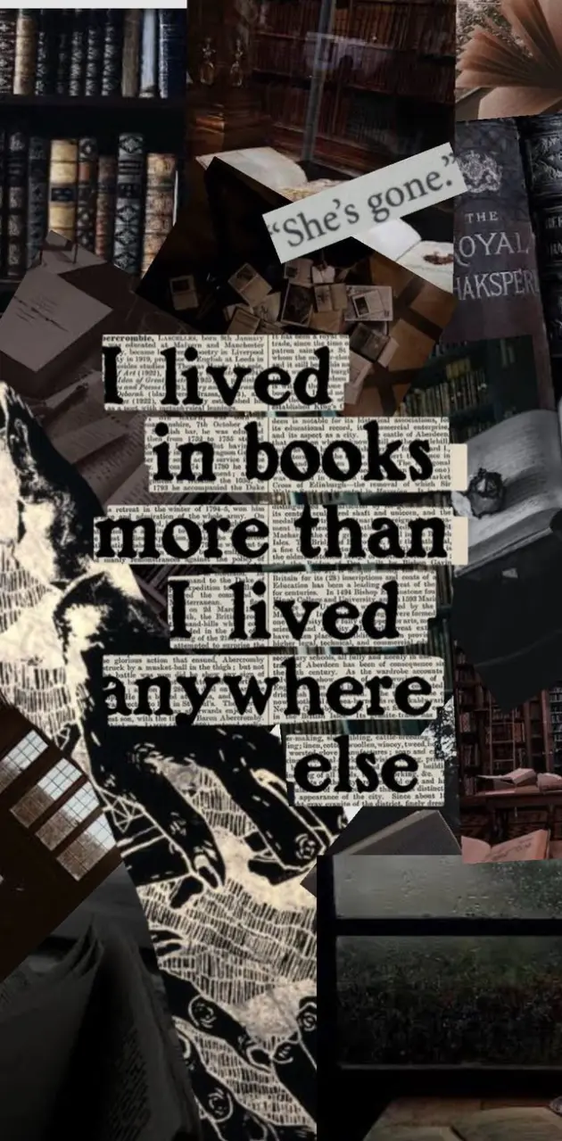 Lived more in books