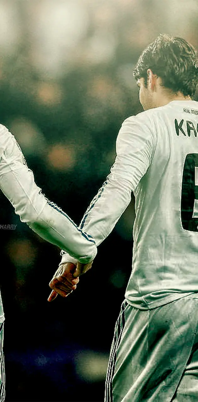 Kaka and Ronaldo