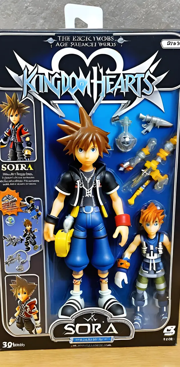 Kingdom Hearts action figure playset