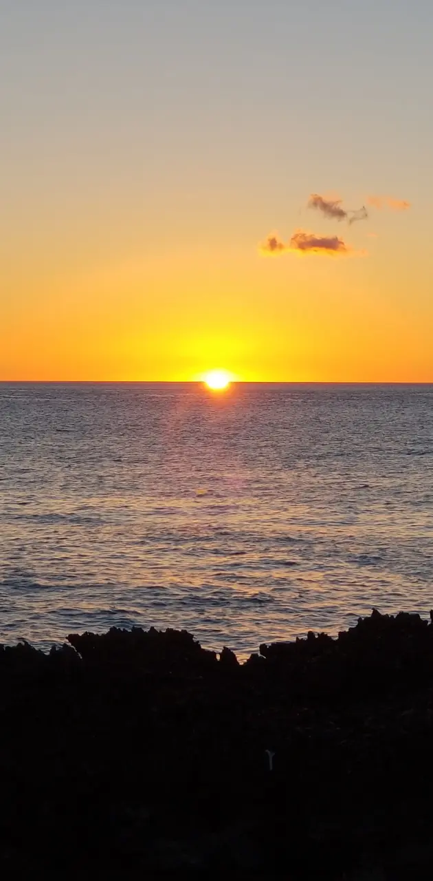 Hawaiian sunset 