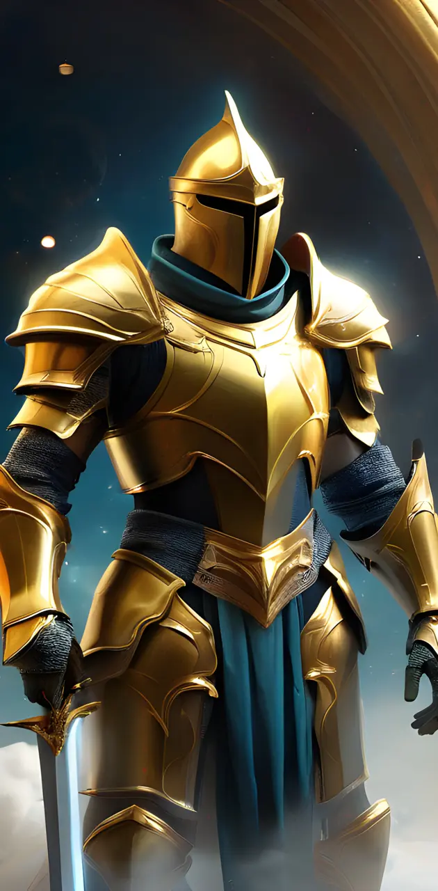 Gold knight general