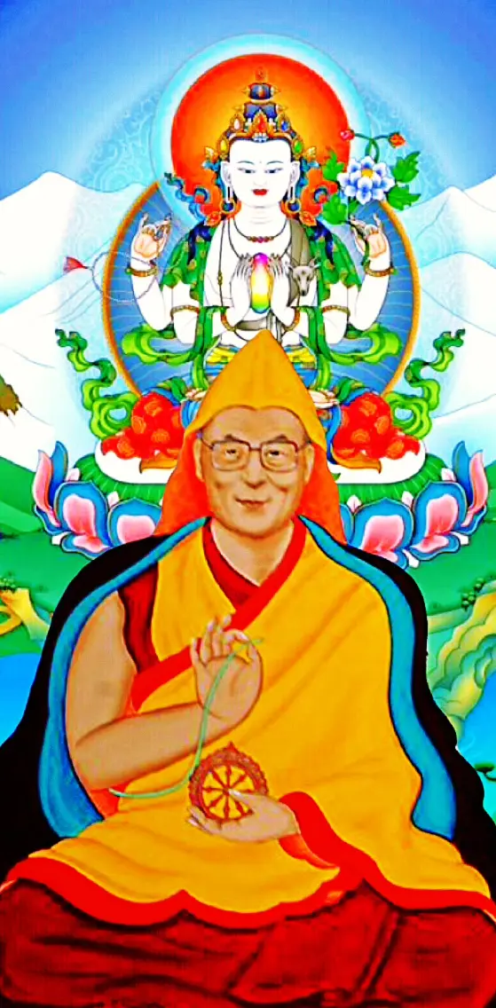 Dalai Lama Chenrezig
