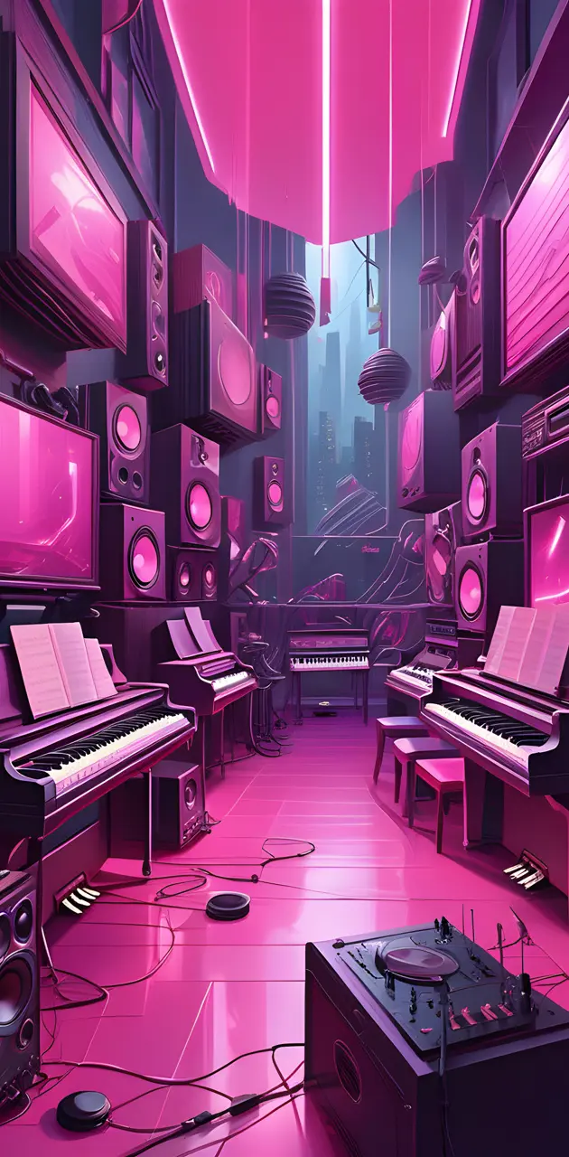 pink studio