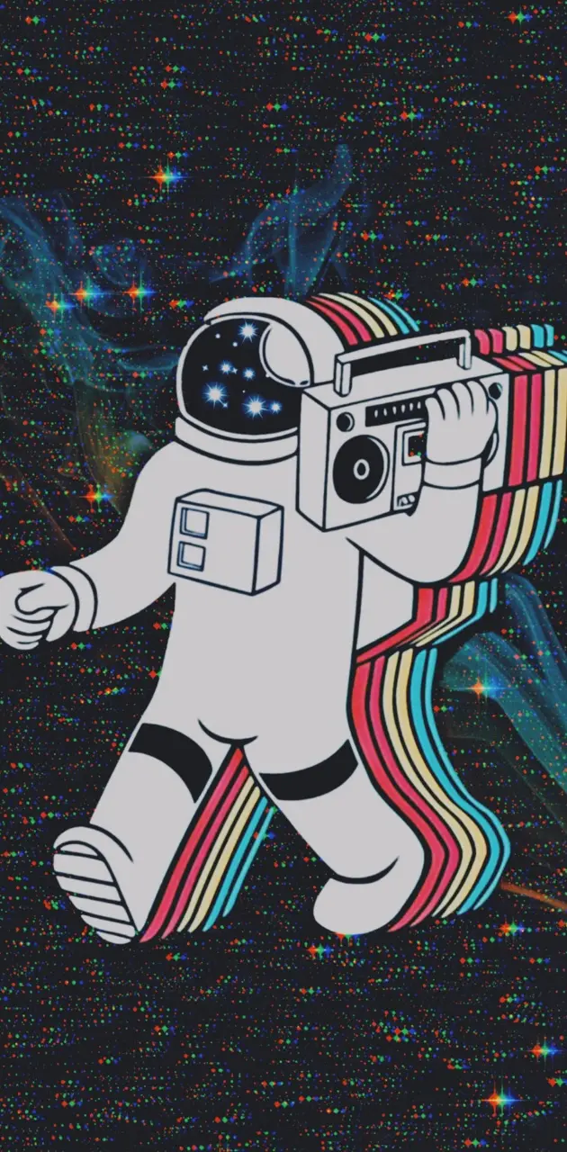 Funky Astronaut wallpaper by Z7V12 - Download on ZEDGE™ | ae95