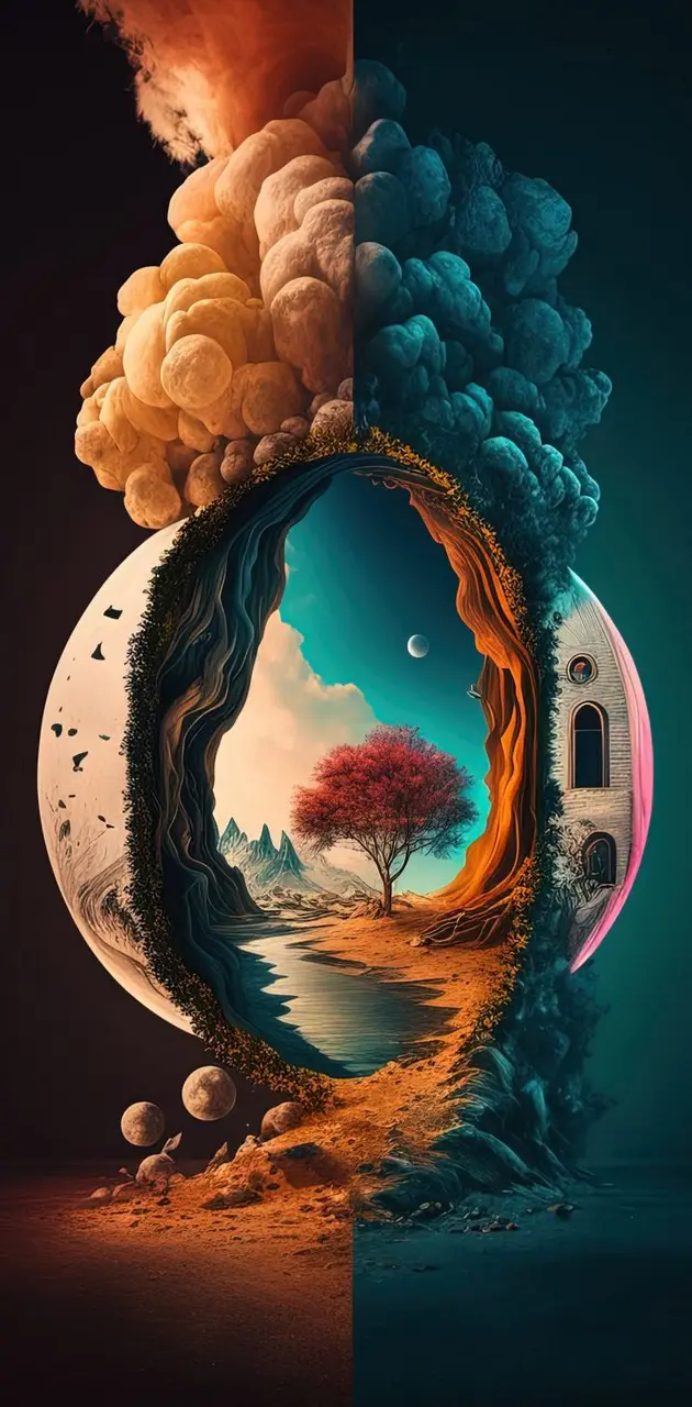 الشجرة والقمر