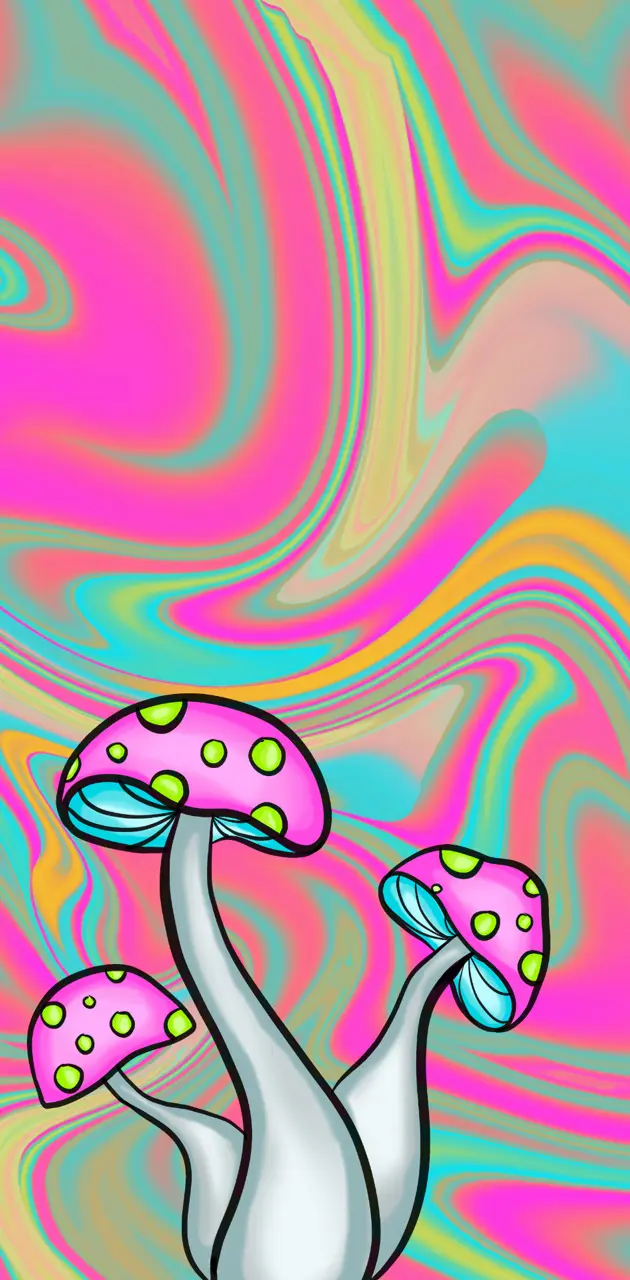 Magic mushroom wallpaper by LEW77 - Download on ZEDGEâ„¢ | 4fe9