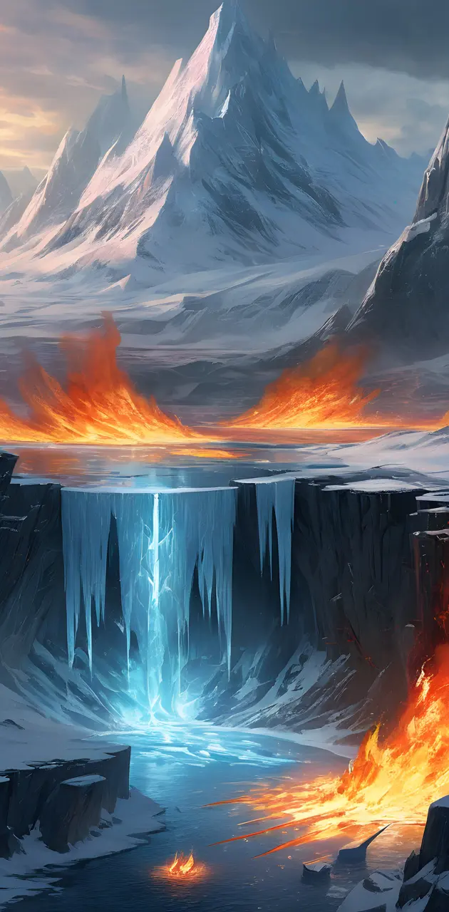Fire and Ice Mountain
