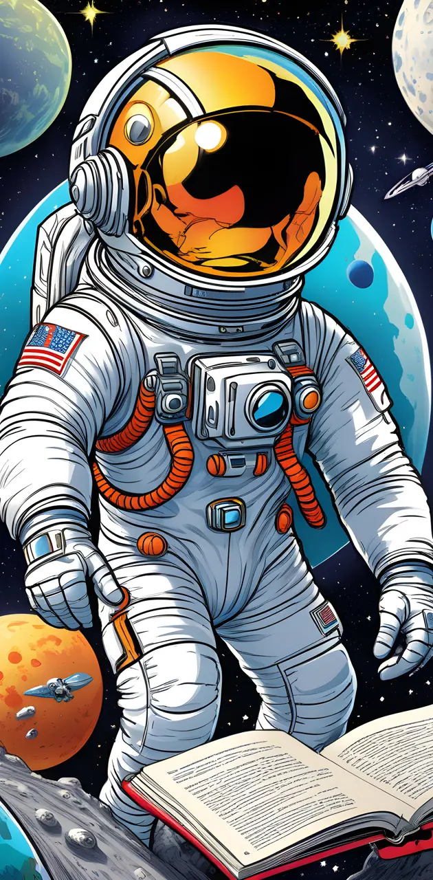 comicbook astronaut