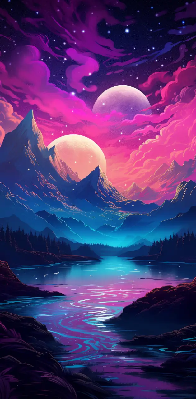 Colorful valley 