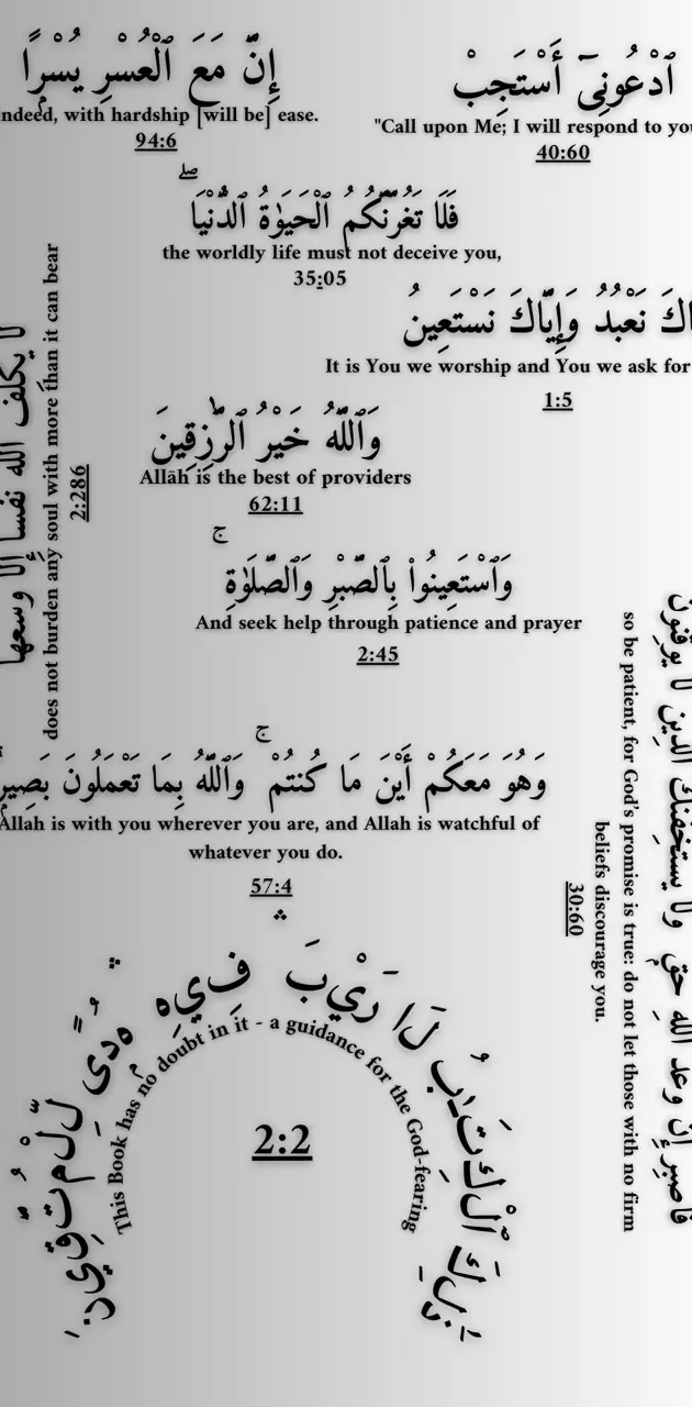 Short Quranic Versus