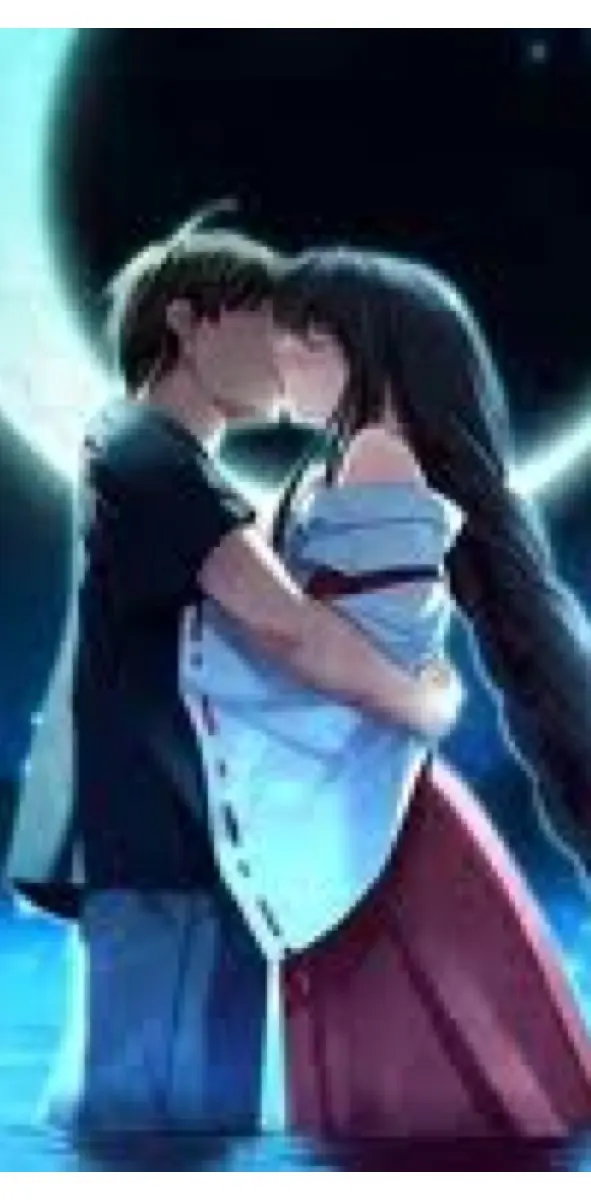 HD anime kissing wallpapers