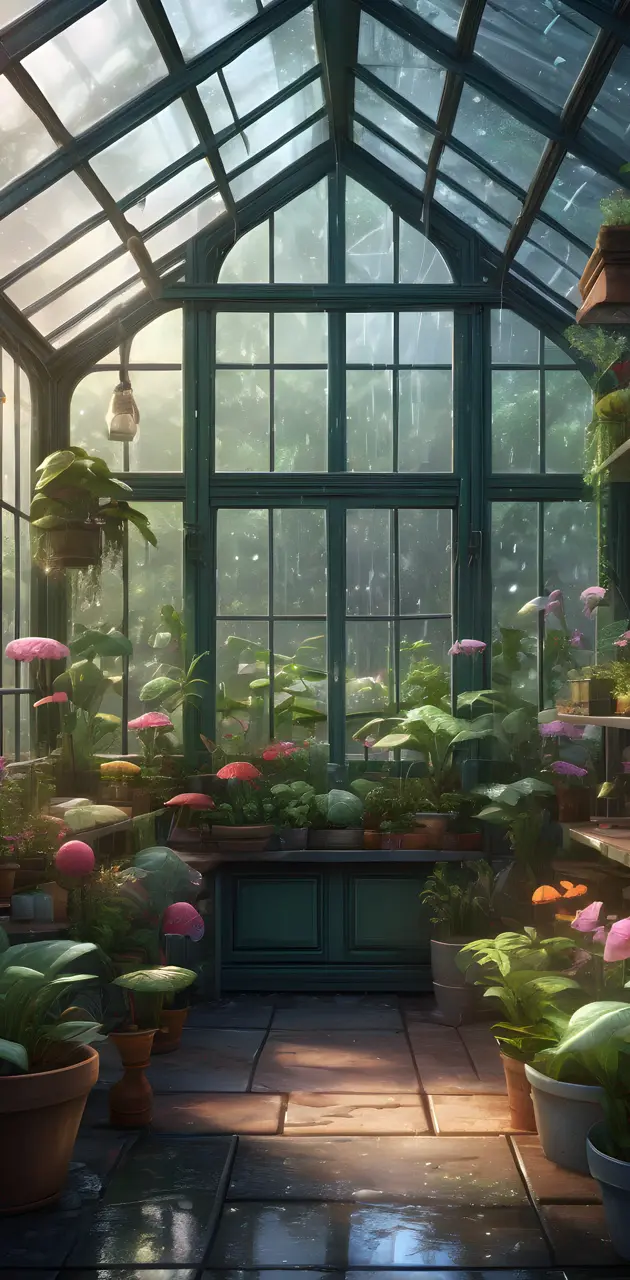 Rainy Greenhouse