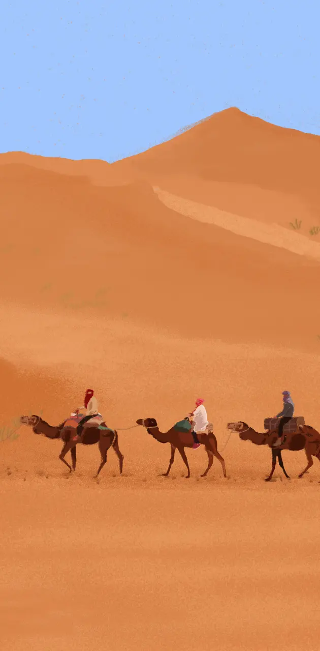 Sahara Illustration 