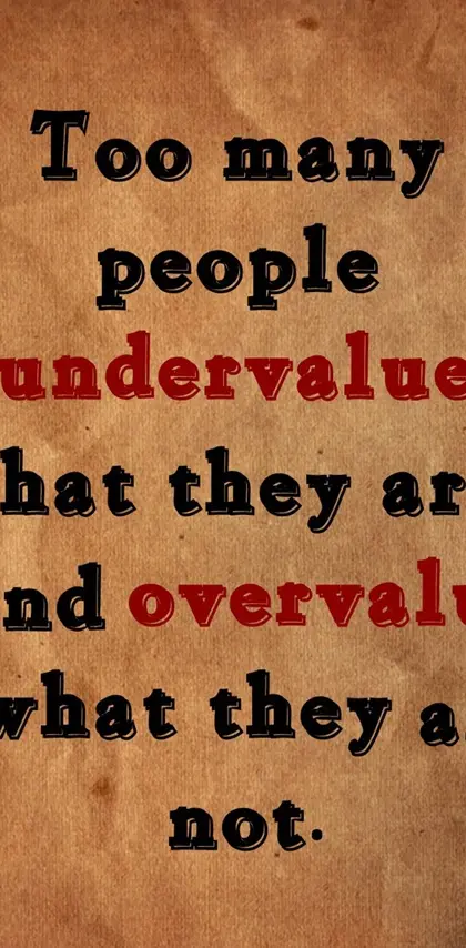 Undervalue